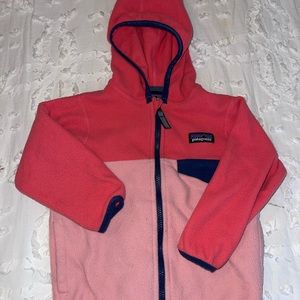 Patagonia baby fleece jacket